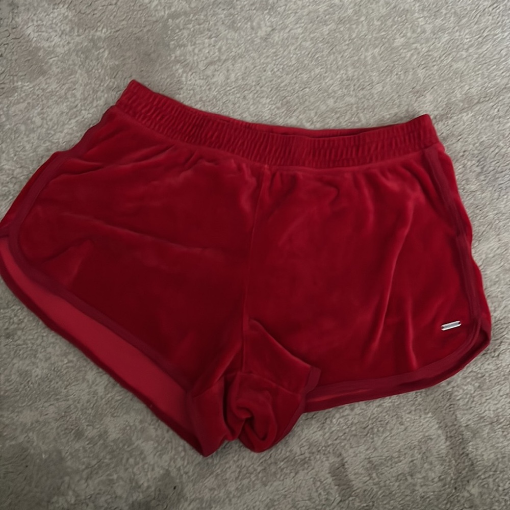 Hollister Red Soft Shorts - Picture 2 of 3